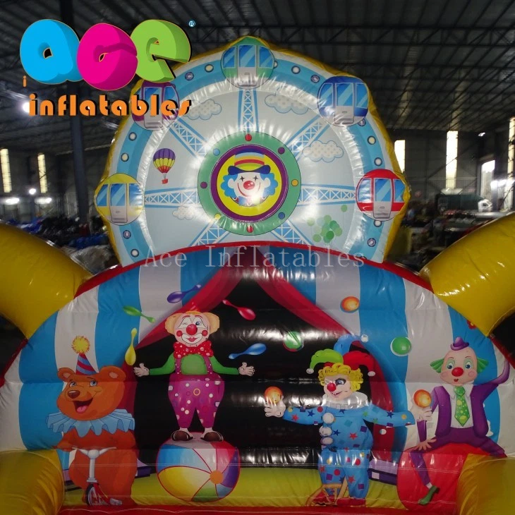 Carnival theme mini inflatable amusement park7